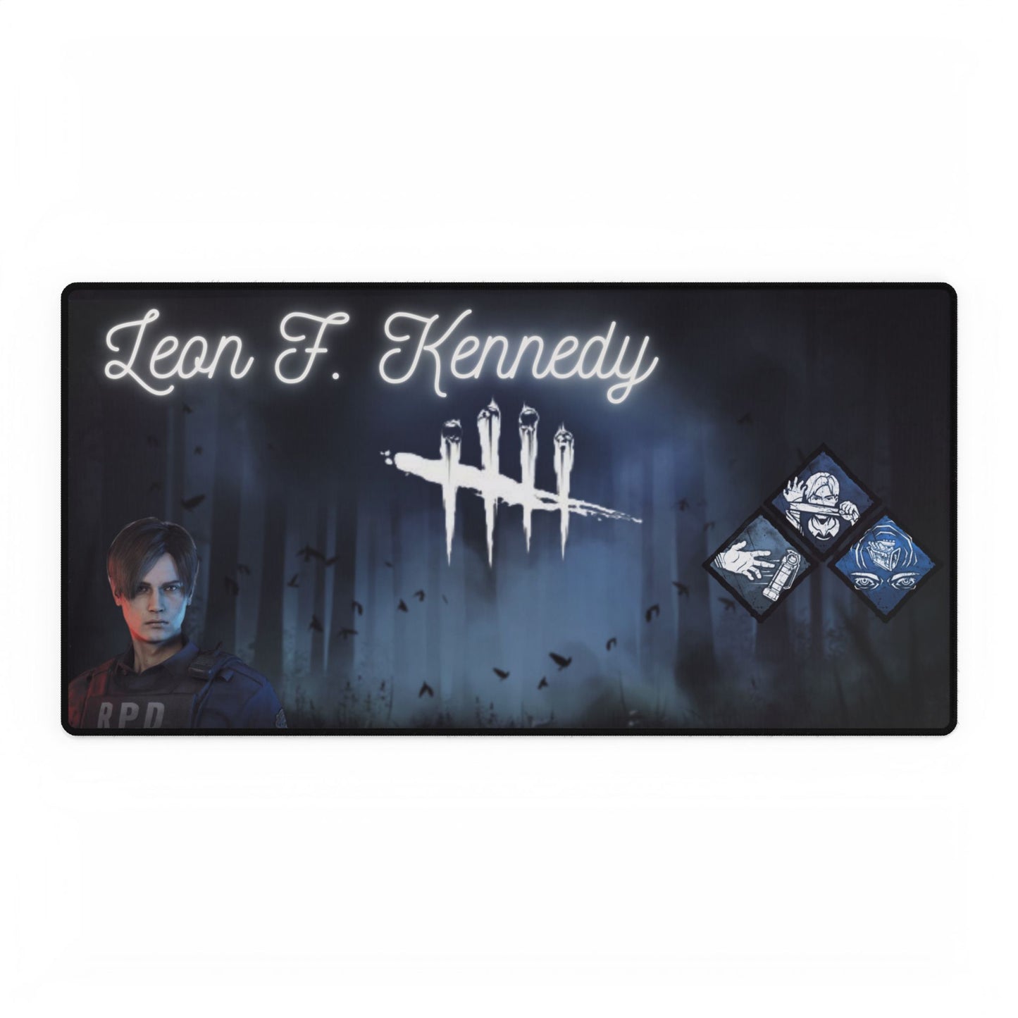 Leon F. Kennedy Gaming Desk Mat (Dead by Daylight)