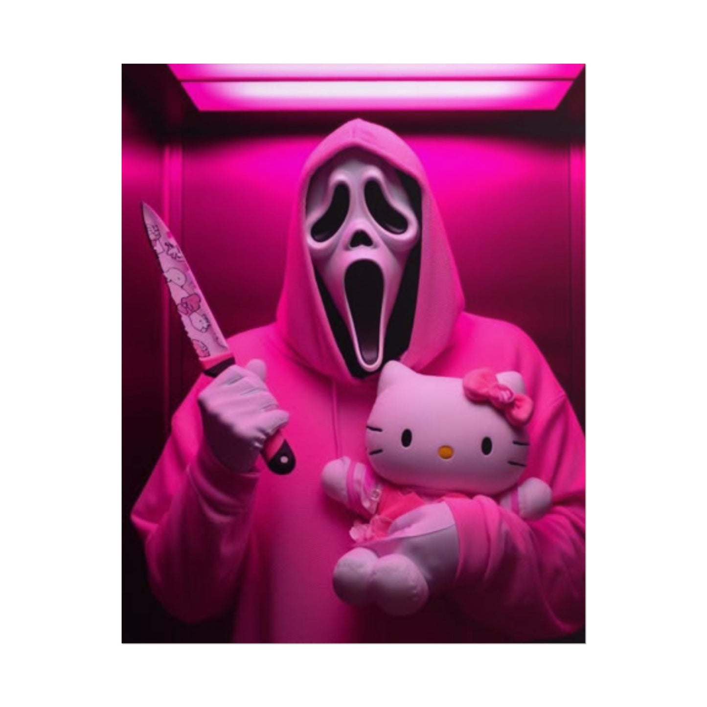Ghostface Rolled Poster
