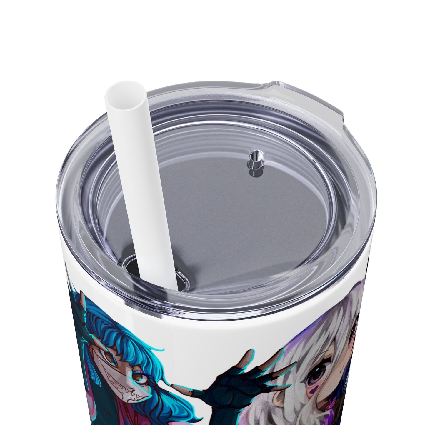 Sable Ward +Feng Min Skinny Tumbler with Straw - 20oz (Dead by Daylight)