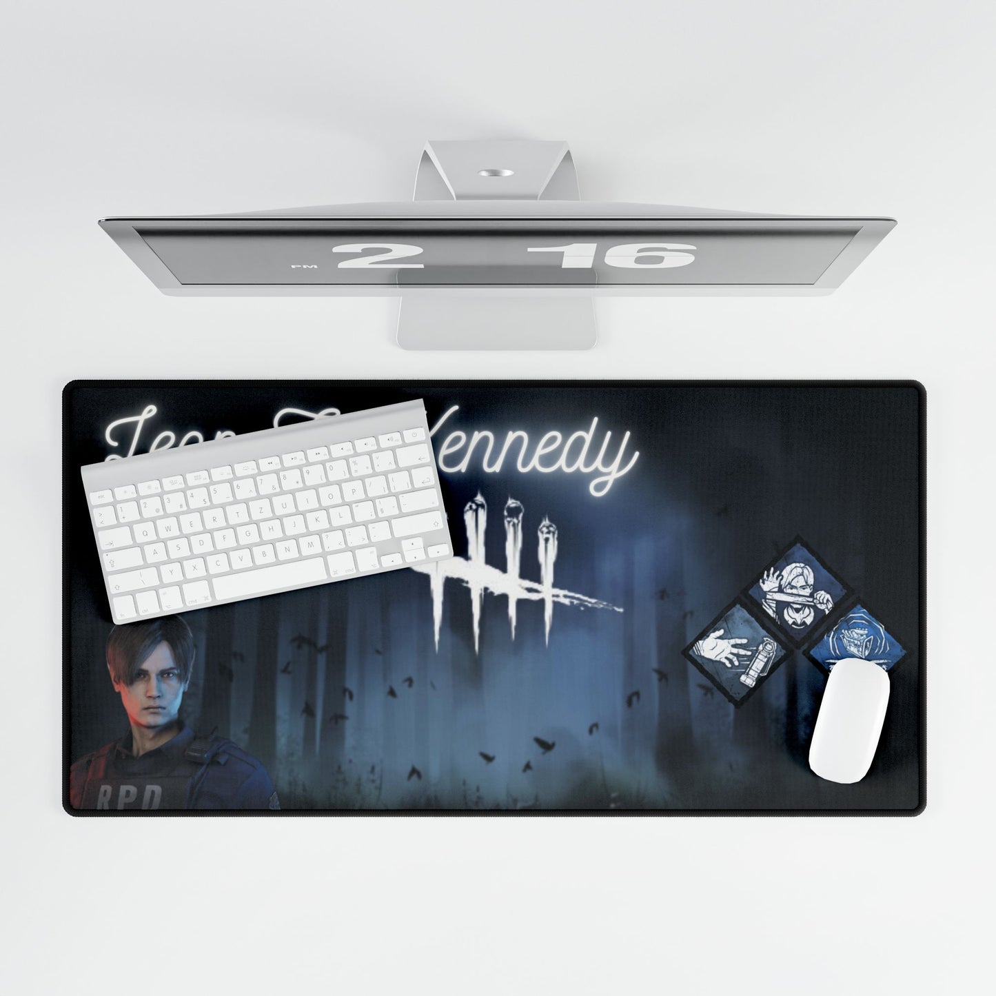 Leon F. Kennedy Gaming Desk Mat (Dead by Daylight)