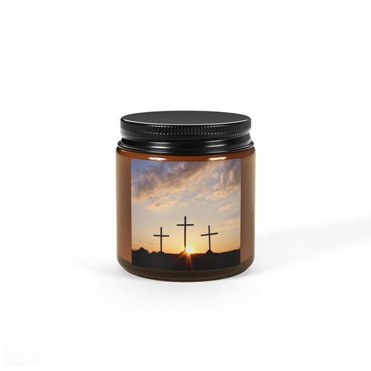 3 Cross Scented Soy Candle