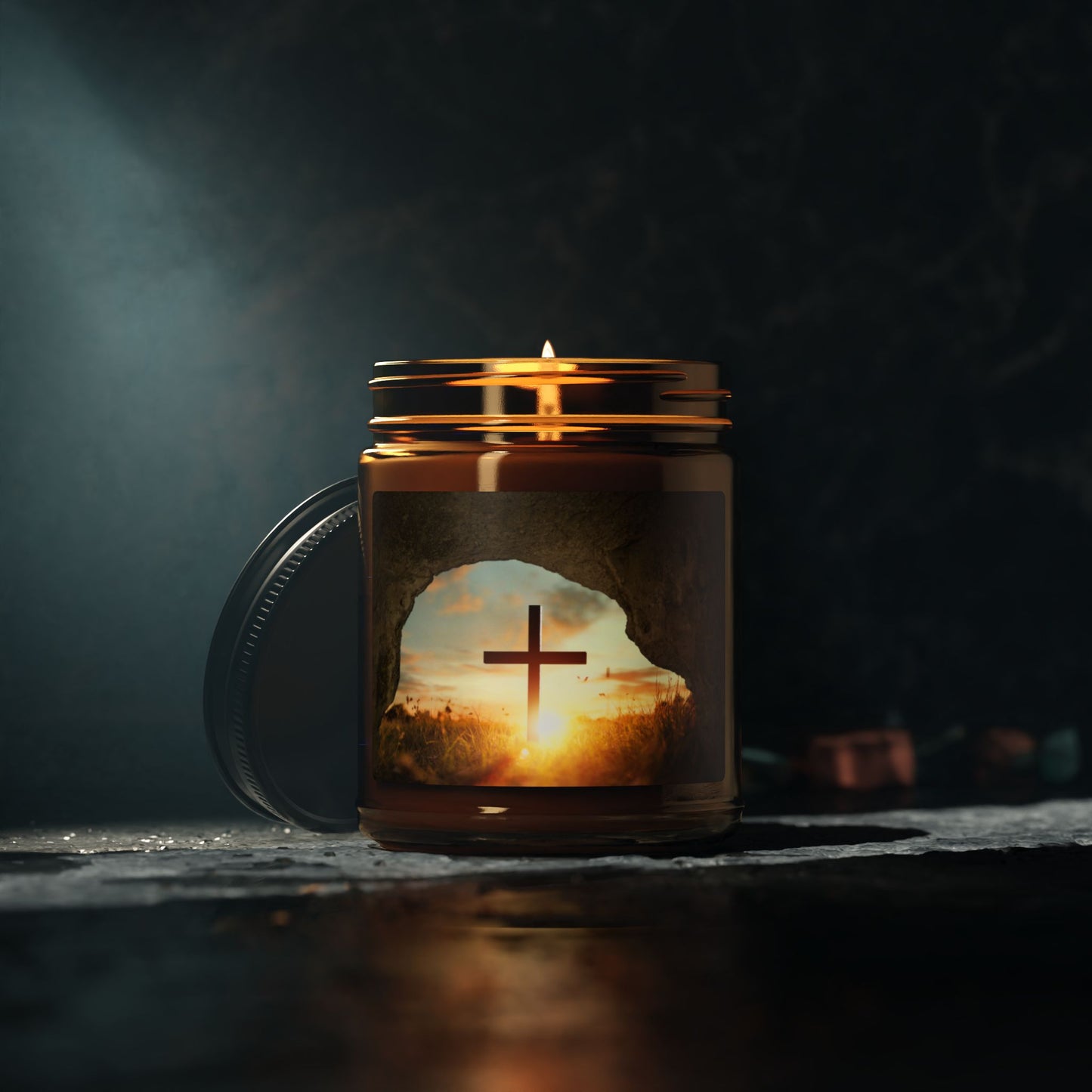 Cross Scented Soy Candle