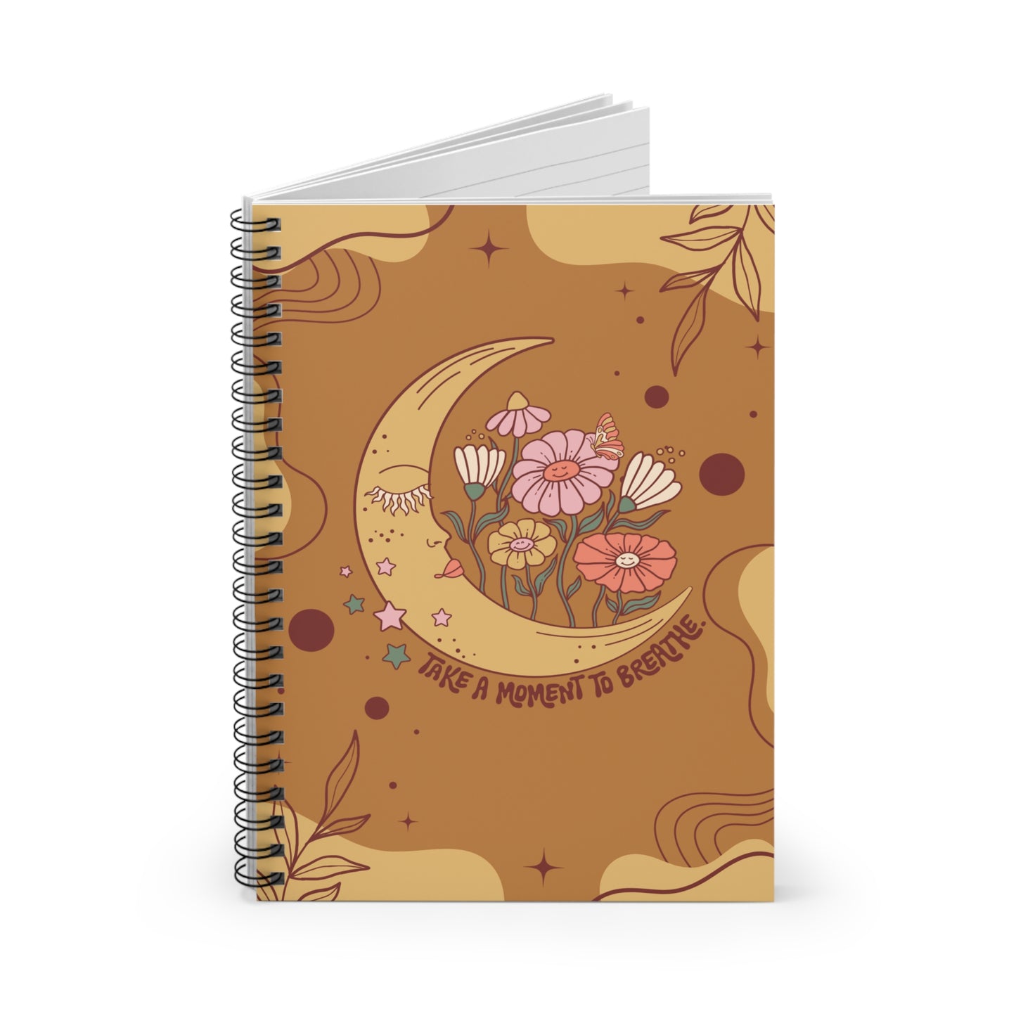 Moon Spiral Notebook