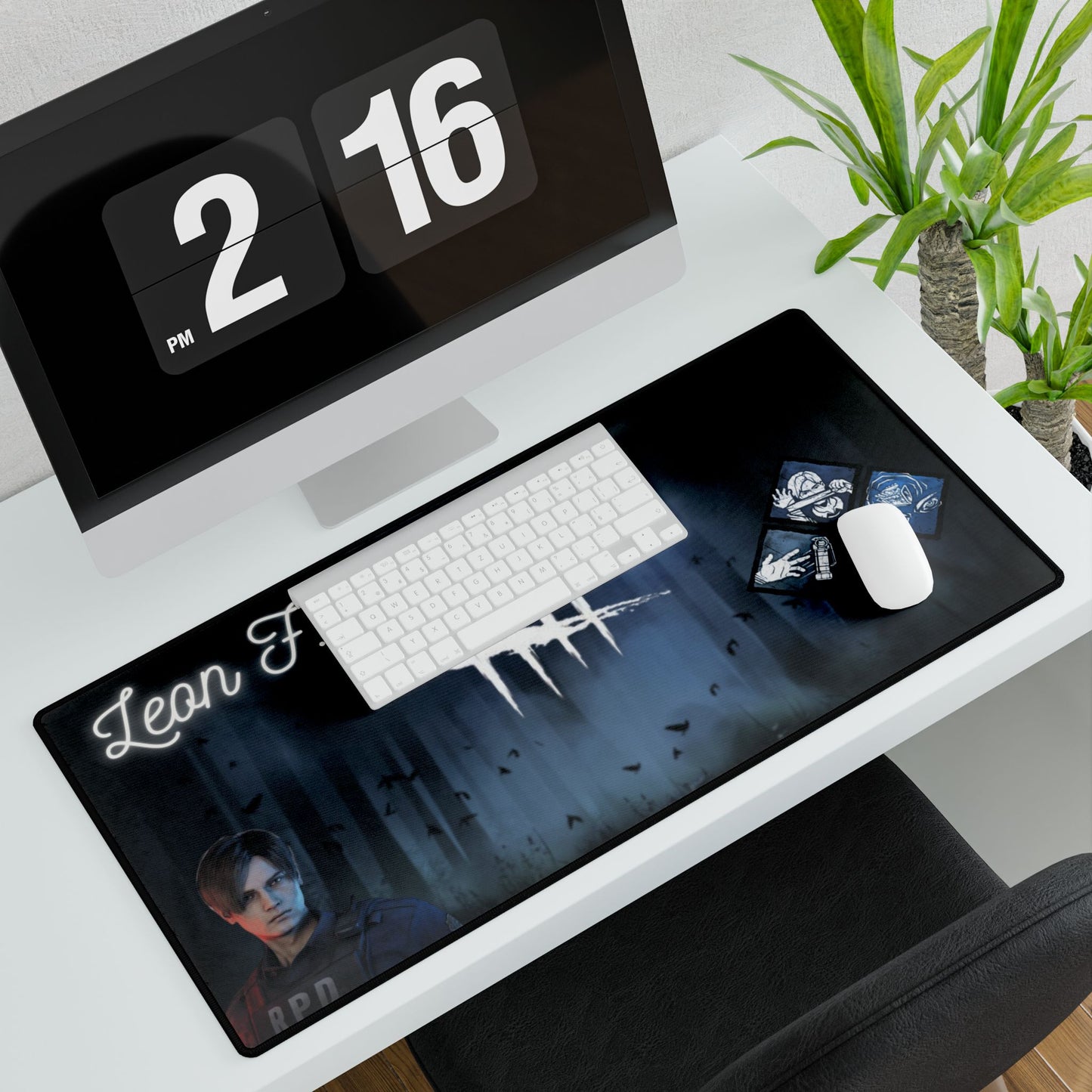 Leon F. Kennedy Gaming Desk Mat (Dead by Daylight)
