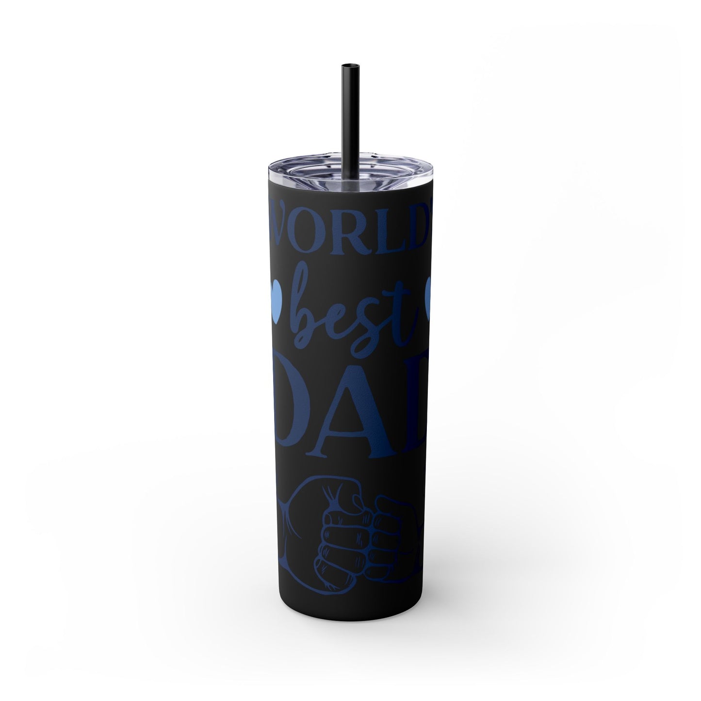 World's Best Dad Skinny Tumbler