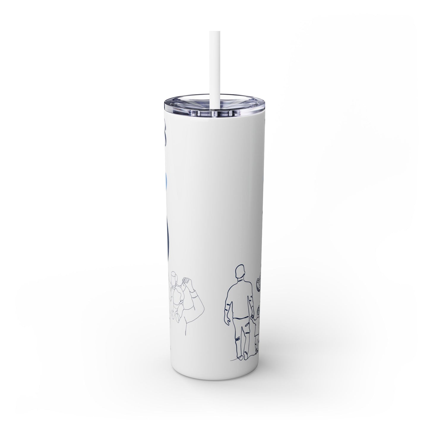 World's Best Dad Skinny Tumbler