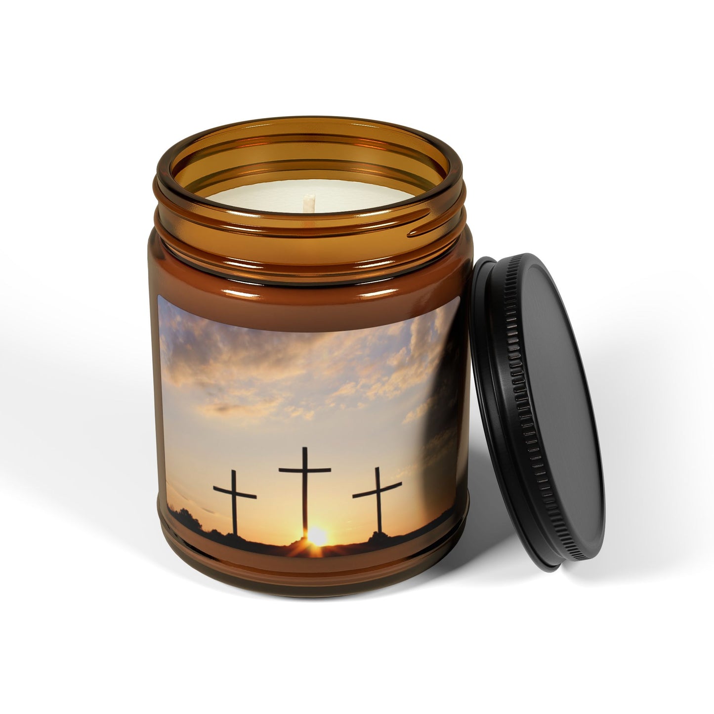 3 Cross Scented Soy Candle