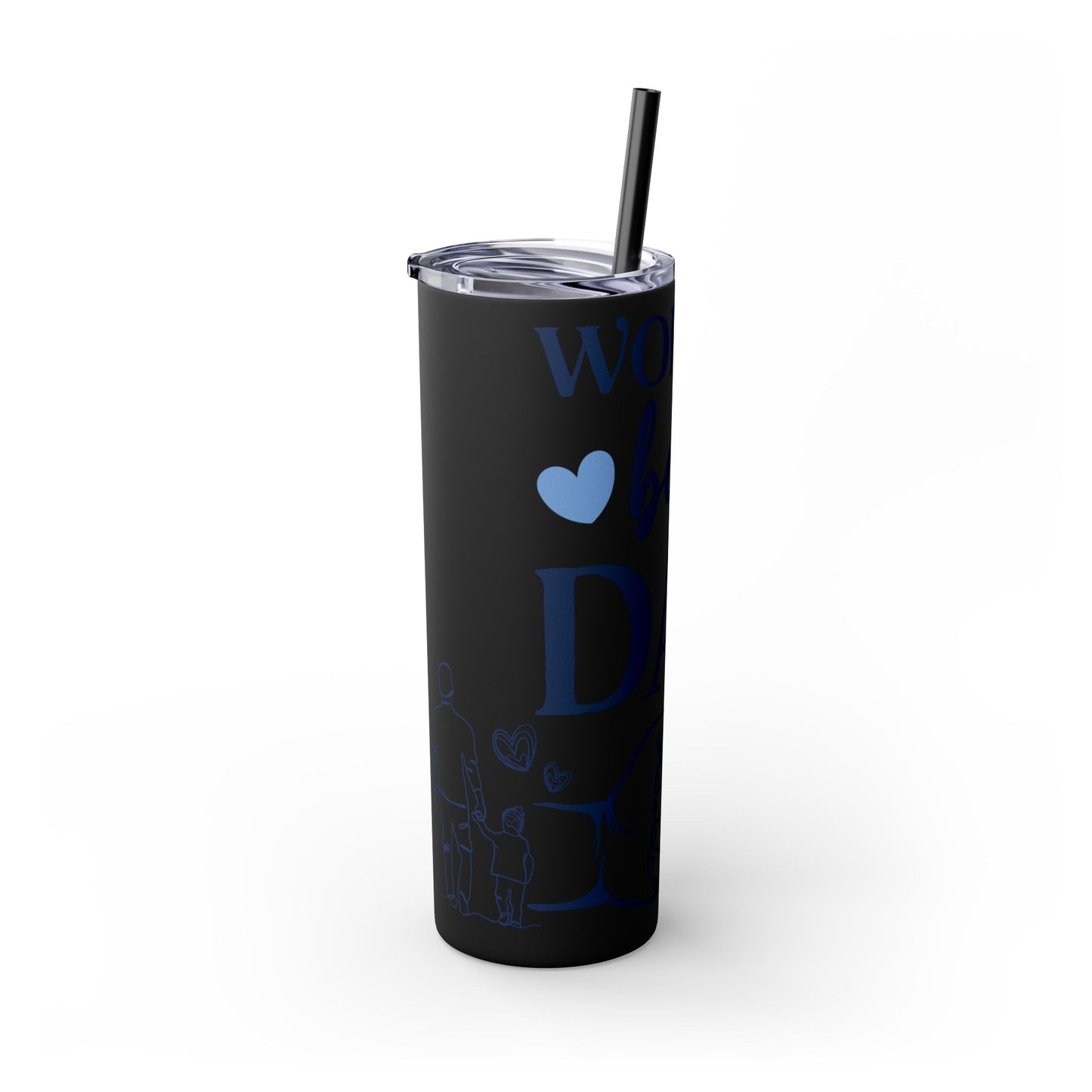 World's Best Dad Skinny Tumbler