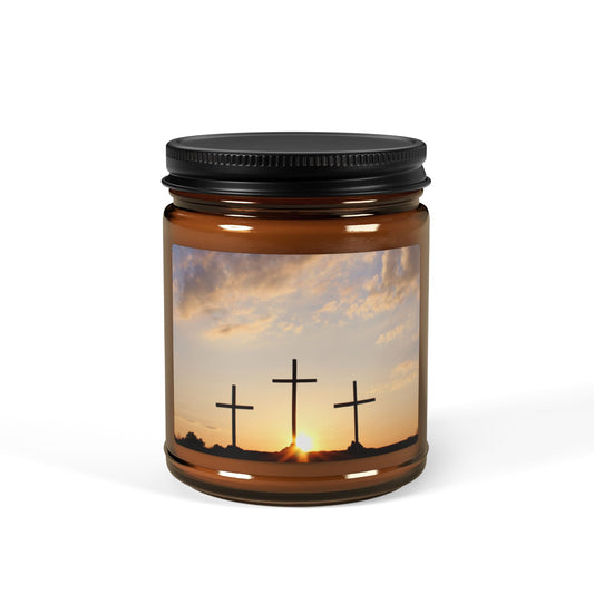 3 Cross Scented Soy Candle